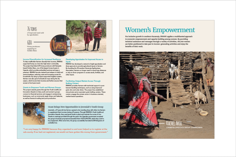 RWANU print materials