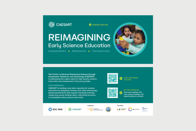 CAESART postcard design