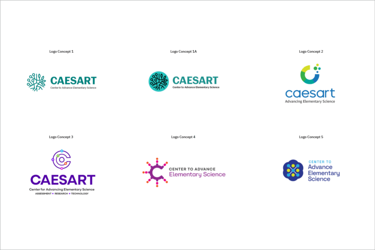 CAESART logo concepts