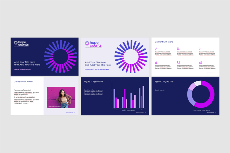 Hope Counts PPT template